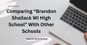 Brandon Shallack Wi High School