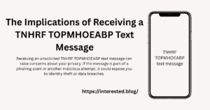 TNHRF TOPMHOEABP Text Message