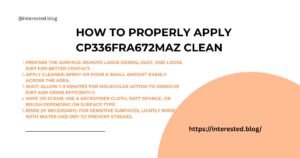 CP336FRA672MAZ Clean