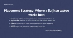 Jiu Jitsu Tattoo