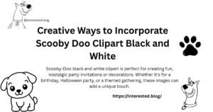 Scooby Doo clipart black and white