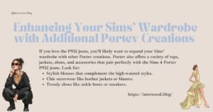 Sims 4 Portev P932