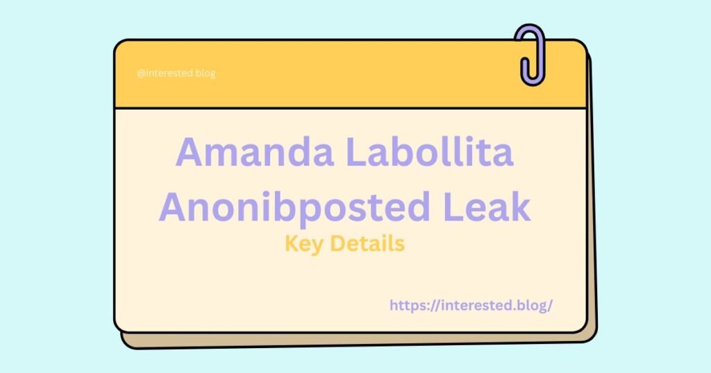 Amanda Labollita Anonibposted Leak