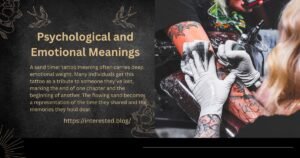 Sand Timer Tattoo Meaning