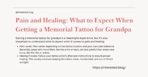 Memorial Tattoos for Grandpa