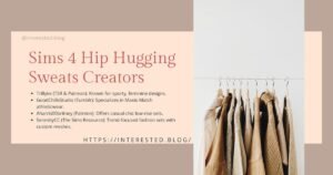 Sims 4 Hip Hugging Sweats