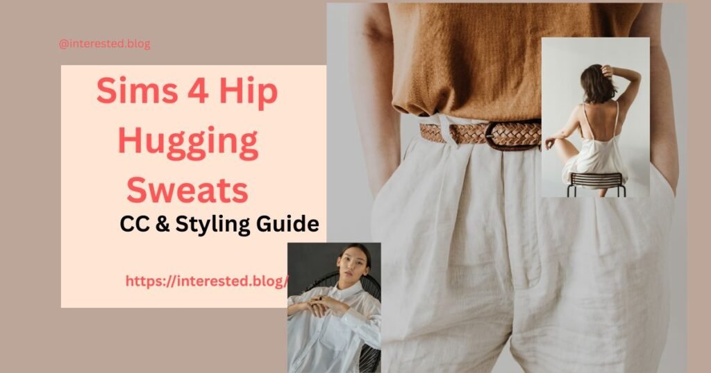 Sims 4 Hip Hugging Sweats