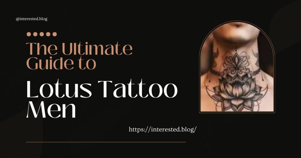 lotus tattoo man