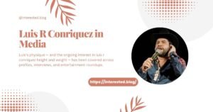 Luis R Conriquez Height and Weight