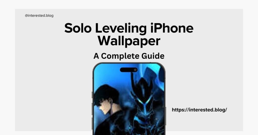 Solo Leveling iPhone Wallpaper