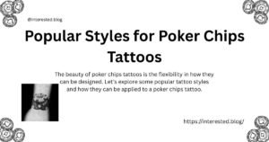 Poker Chips Tattoo