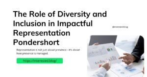 Impactful Representation Pondershort