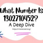 What Number Is 1302710452