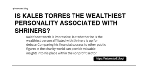 Kaleb Torres Net Worth