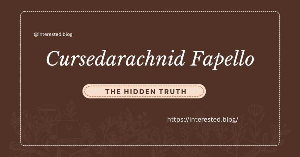 Cursedarachnid Fapello