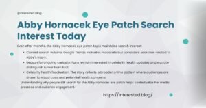 Abby Hornacek Eye Patch