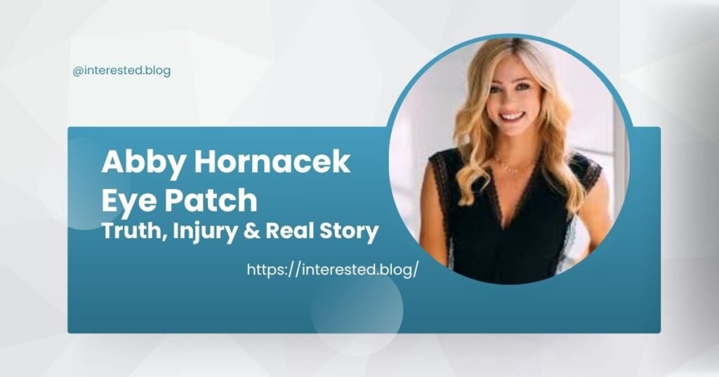 Abby Hornacek Eye Patch