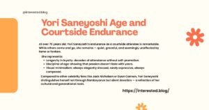 Yori Saneyoshi Age